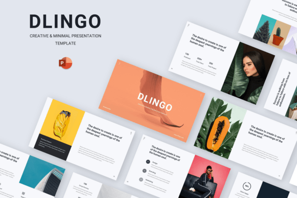 Download Dlingo - Creative &amp; Minimal PowerPoint - Powerpoint Collection