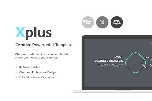 Download Xplus - Creative Powerpoint Template - Powerpoint Collection