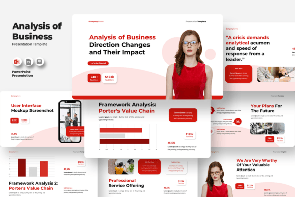 Download Analysis of Business PowerPoint Template - Premium Resources