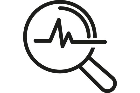 Download Signal Analysis Line Icon. Information, - Premium Bundle