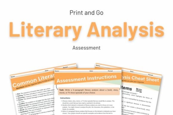 Download Literary Analysis Assessment - Analysis Collection
