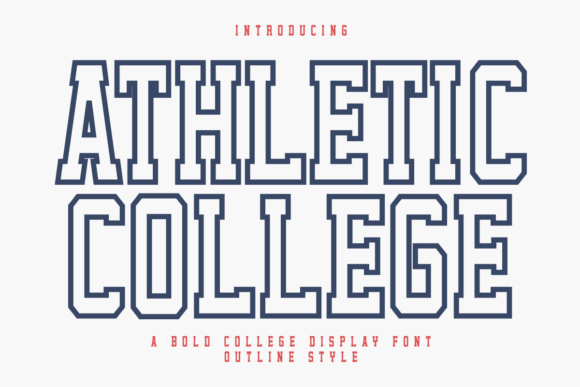 Download Athletic College Outline - College Collection