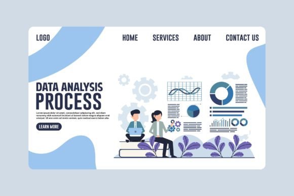 Download Landing Page Data Analysis Design - Premium Resources