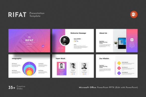 Download Rifat PowerPoint Presentation Template - Powerpoint Collection