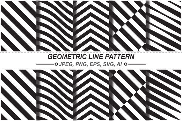 Download Geometric Line Patterns - Geometric Collection